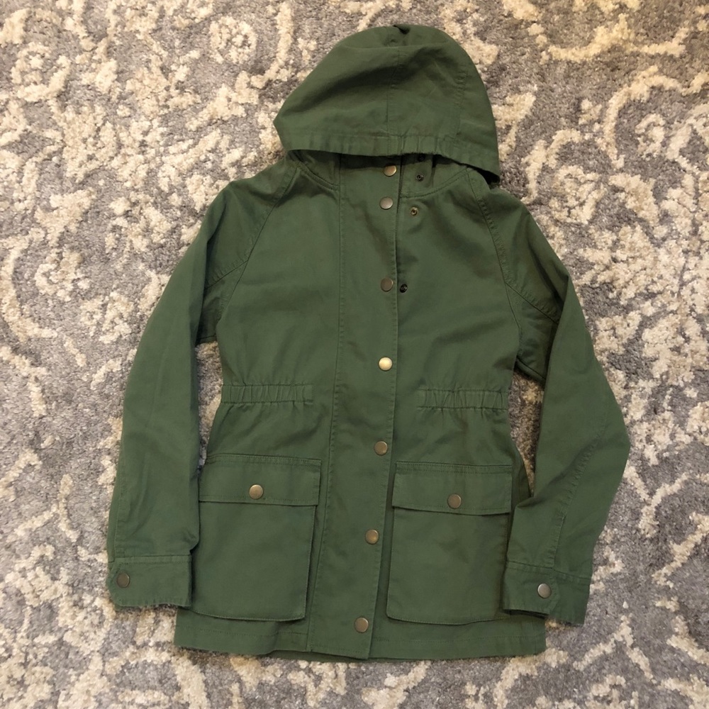GapKids Hooded Utility Jacket (XL/12 years)